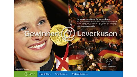Bayer AG / Corporate Social Responsibility – Integrated overall communication at the company headquarters, in cooperation with the city of Leverkusen. Winner ECON Award Gold