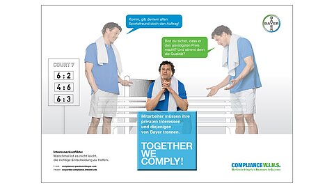 Bayer AG / Compliance - Brand building, brand management and integrated internal communications initiative on a key topic in corporate communications