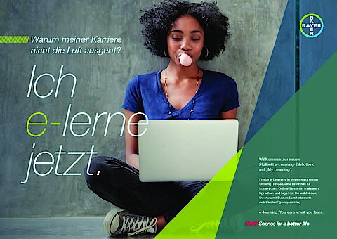 Bayer AG / e-Learning - Global, internal communication initiative for self-determined employee learning.