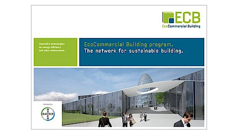 EcoCommercial Building – Brand development and brand management for the network for sustainable real estate construction