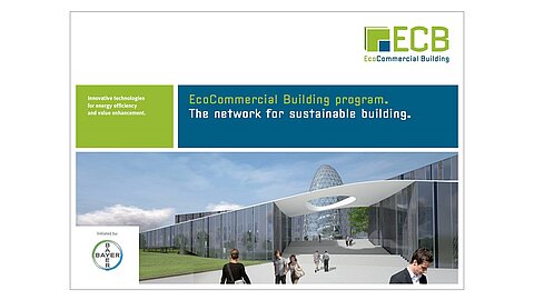 EcoCommercial Building – Brand development and brand management for the network for sustainable real estate construction